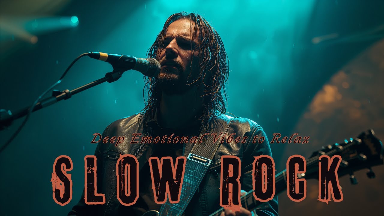Slow Rock Night Feelings 🎵🌙 | Romantic Relax Music for Calm Minds, Deep Thoughts, and Inner Peace