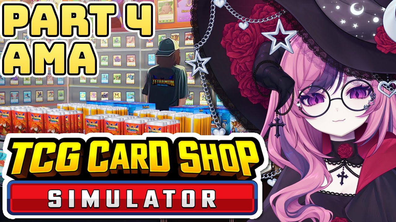 Ironmouse AMA & TCG Card Shop Simulator (Part 4)