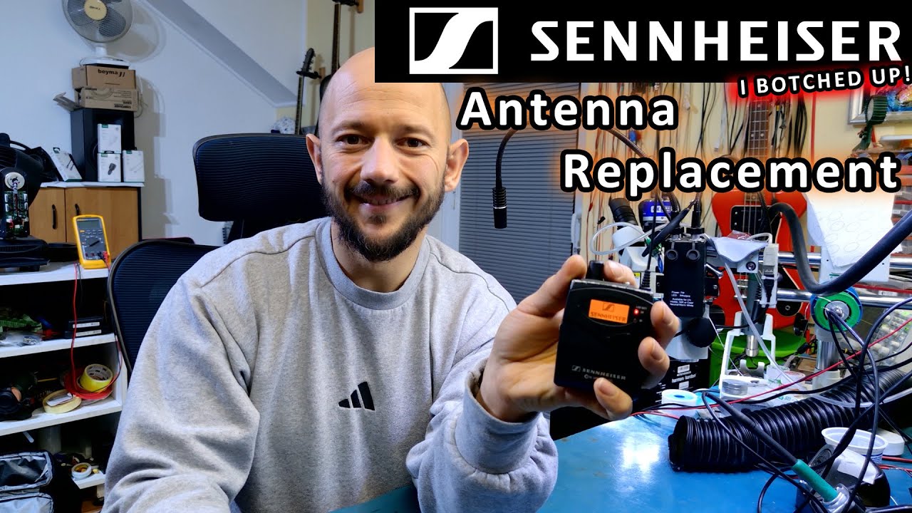 Sennheiser IEM G3 Repair - Antenna replacement