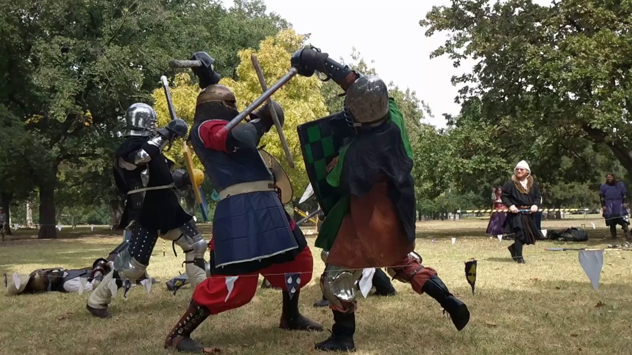 Stormhold Baronial Changeover 2017 opening warm up melee