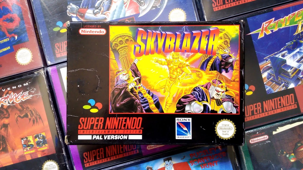 SKYBLAZER 🔸 Super Nintendo 🔸 De l'ombre à la lumière