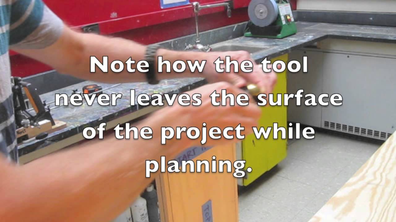 block plane skill building, a beveled edge