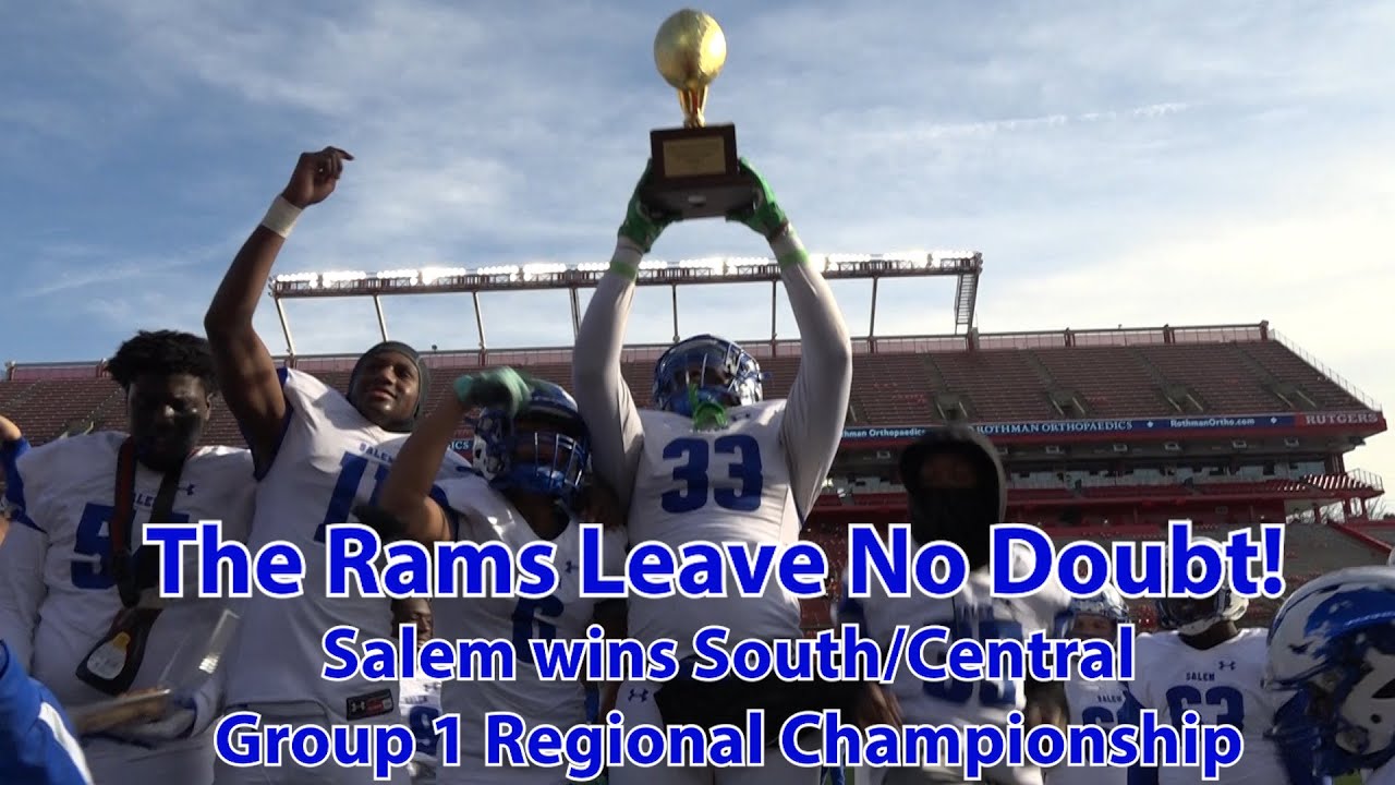 Salem 34 Woodbury 8 | South/Central Group 1 Regional Championship | Gildersleeve 113 yds, 2 TDs