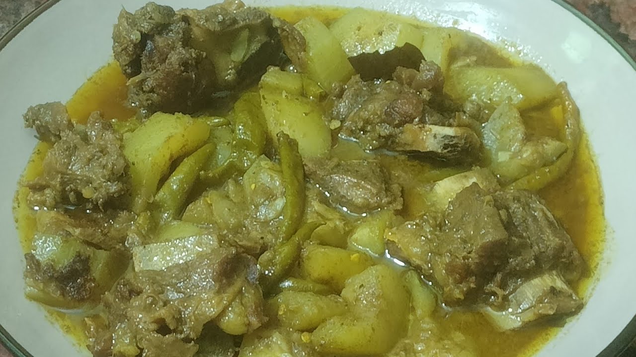 রমজান স্পেশাল সেহরির জন্য অল্প মসলায় লাউ দিয়ে গরুর মাংস রান্নার রেসিপি। 