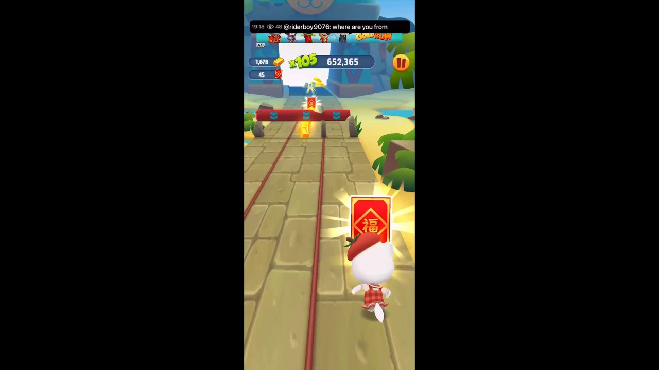Tom gold run  Live games Today live gaming stream | playing solo | streaming with Vijay