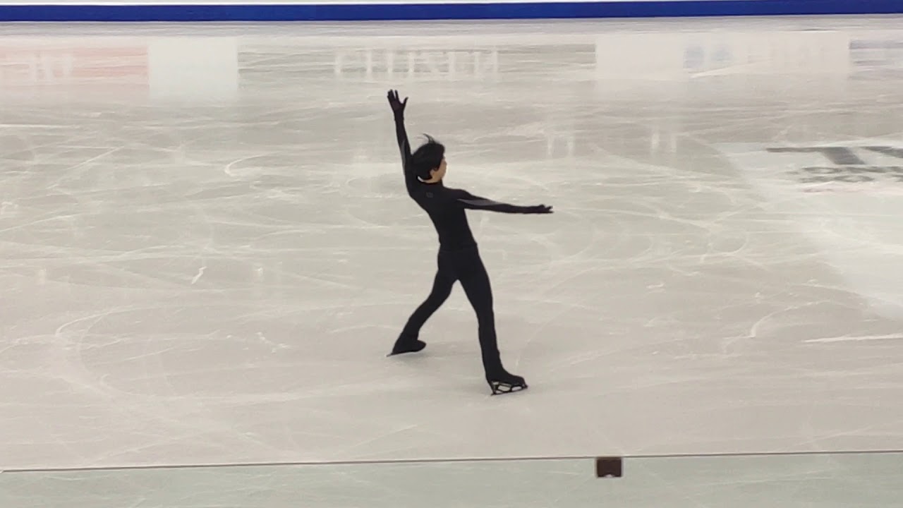 Fancam Yuzuru Hanyu GPF Torino 2019 OP 04.12.19 Origin runthrough