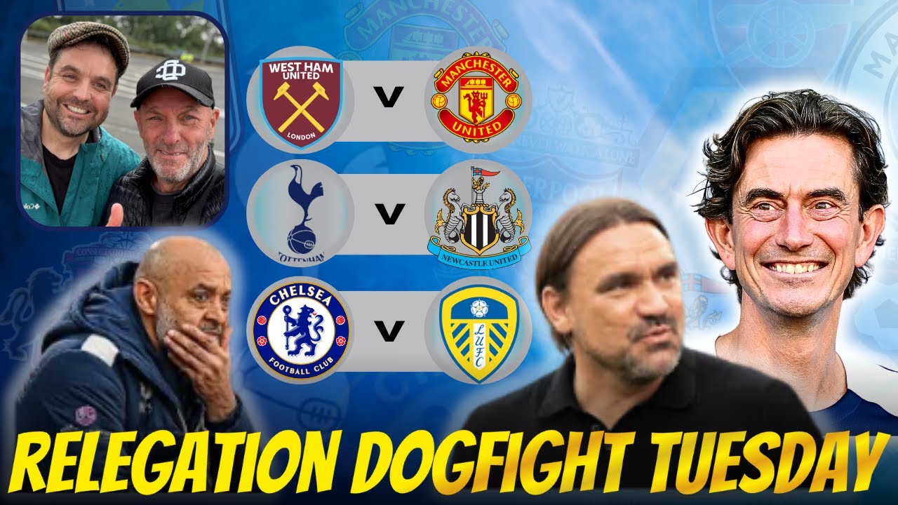 RELEGATION DOGFIGHT TUESDAY