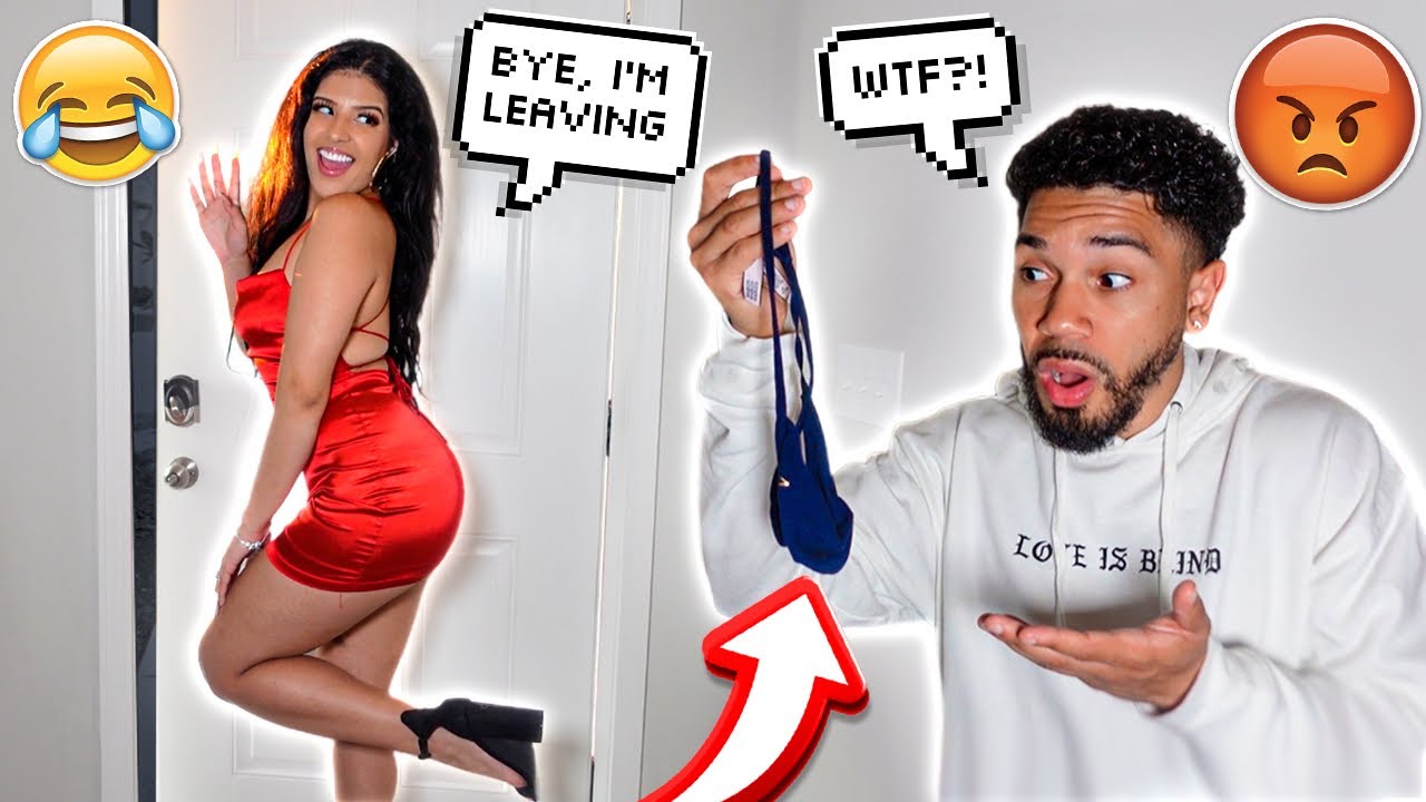 Leaving To The CLUB Without PANTIES… (HILARIOUS REACTION)