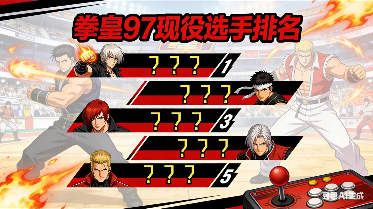 拳皇97：全国现役高手实力大排名！【小狼解说】