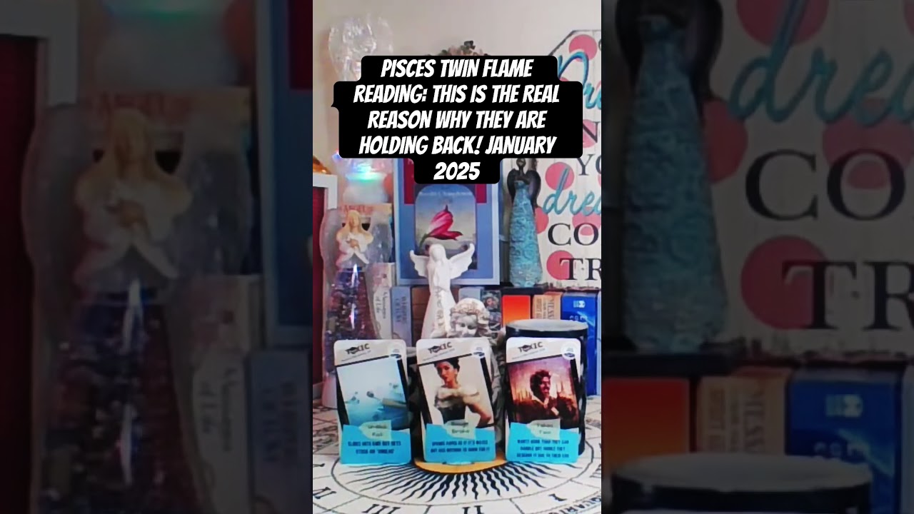 PISCES TWIN FLAME READING: THIS IS THE REAL REASON WHY THEY ARE HOLDING BACK! #pisces #twinflame #fy