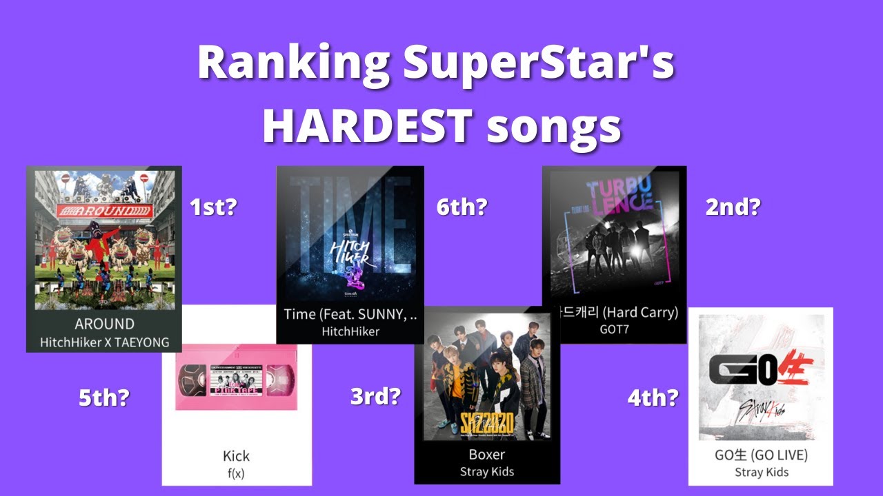 Ranking the HARDEST songs in SuperStar SMTOWN & JYPNATION