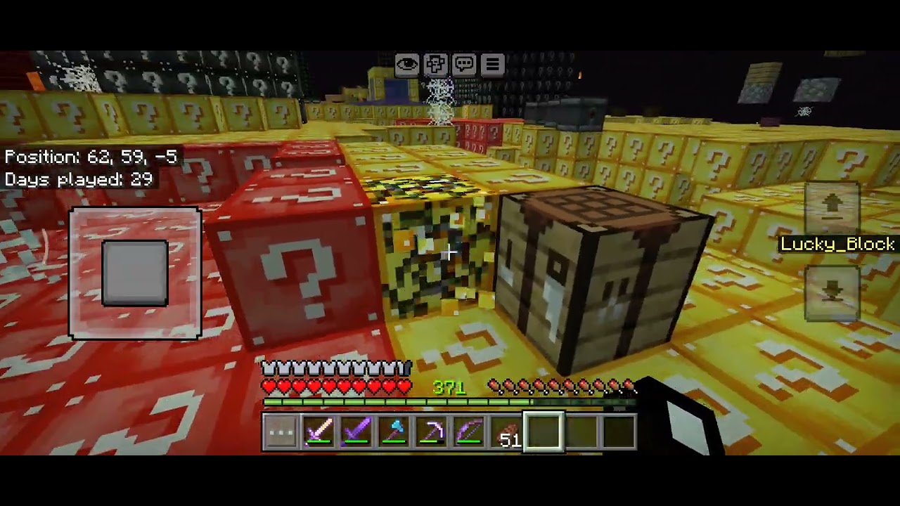  Played lucky one block