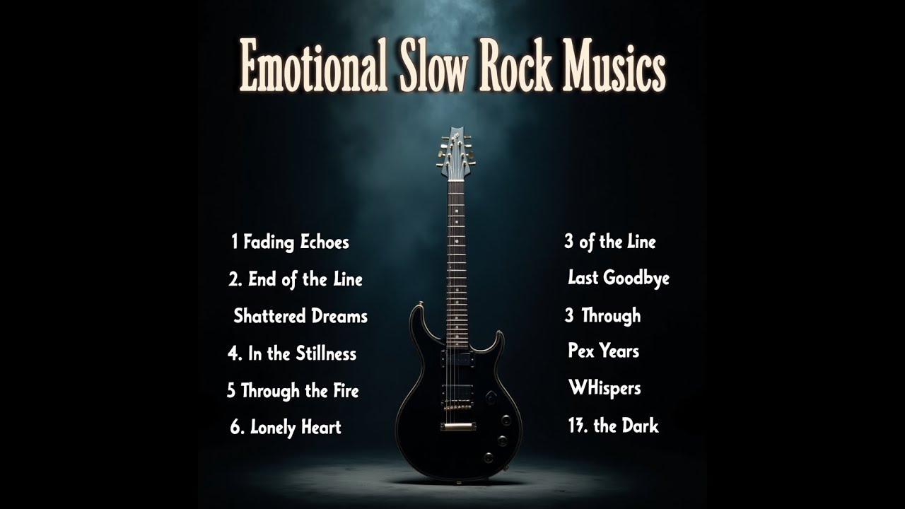 SLOW ROCK LOVE SONGS – EMOTIONAL AMERICAN ROCK BALLADS COLLECTION