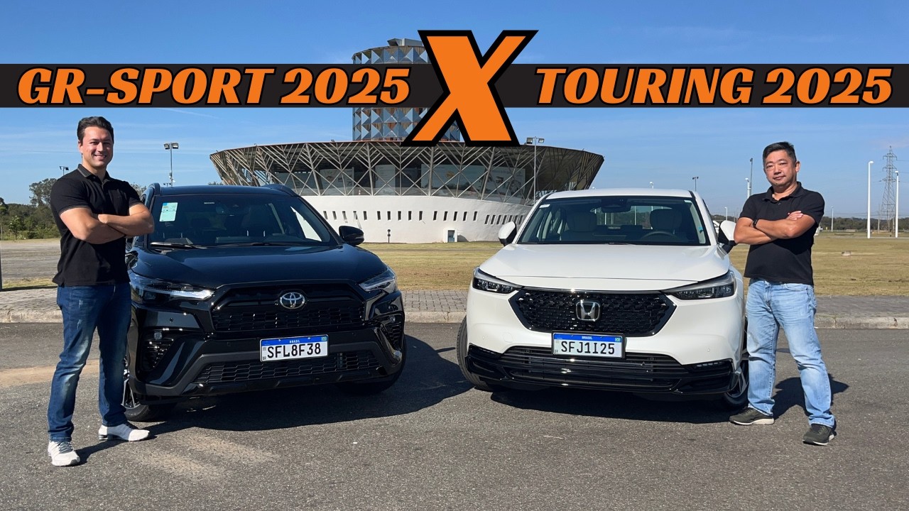 Comparativo com Corolla Cross e Honda HRV