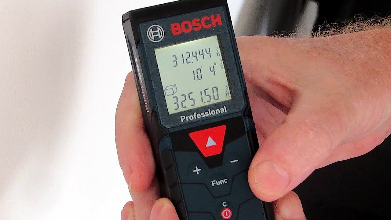 Bosch Blaze Pro GLM165-40 Laser Measure - Full Review & Tutorial