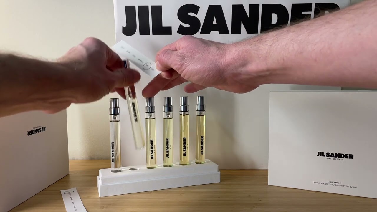 Jil Sander 5 Olfactory Series 1 Perfumes Early Impressions