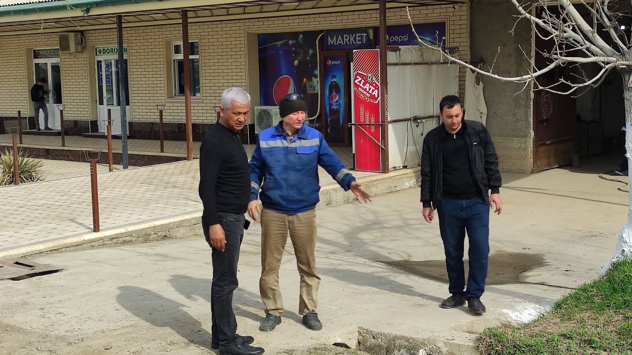 Sharof Rashidov tuman hokimi boshchiligida Kuyovboshi mahallasida  obodonlashtirish ishlari