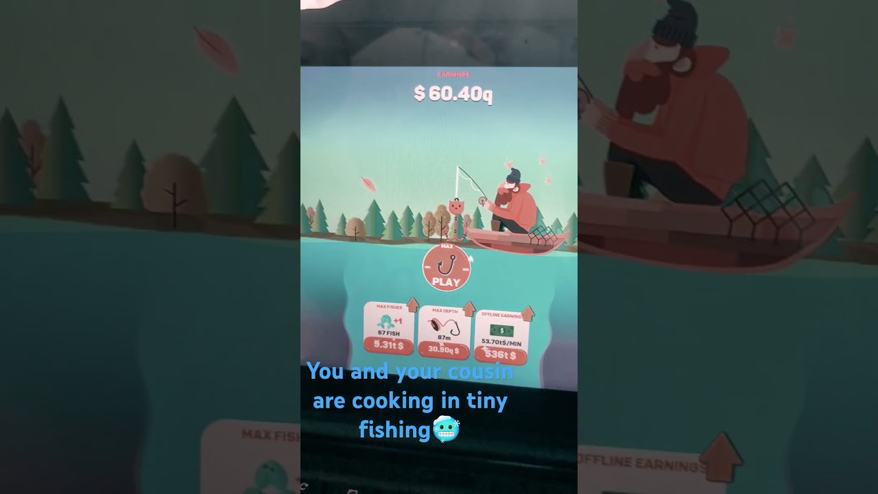 Tiny fishing is the best coolmath game ever🔥