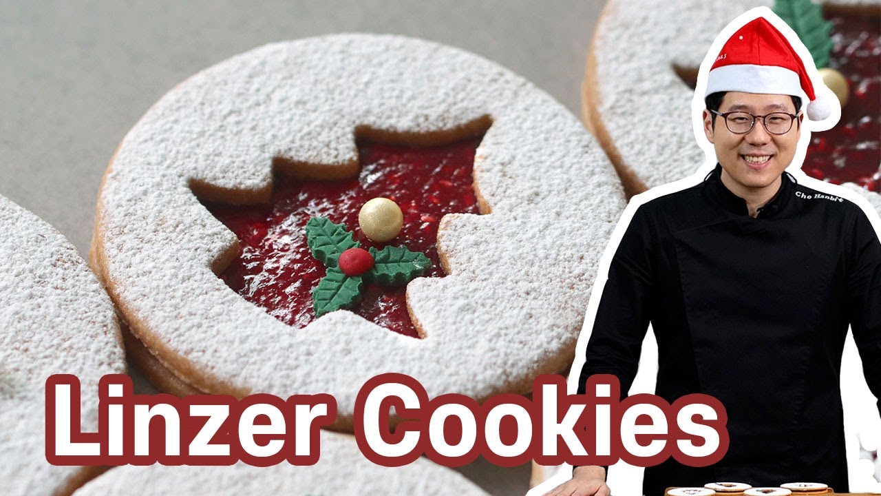 The Best Linzer Cookies | With Raspberry Jam and note of Cinnamon
