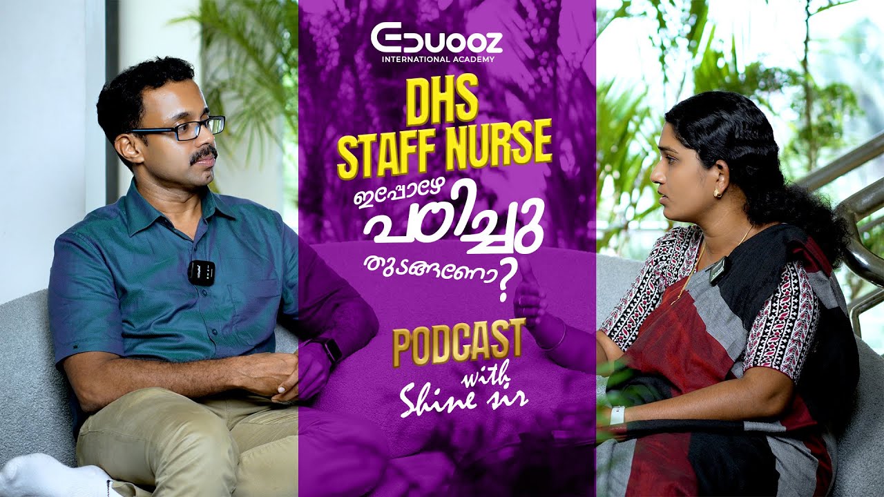 Kerala PSC DHS Staff Nurse | Study Strategy | Learn Early to Crack Rank | Eduooz Academy 🩺🎧
