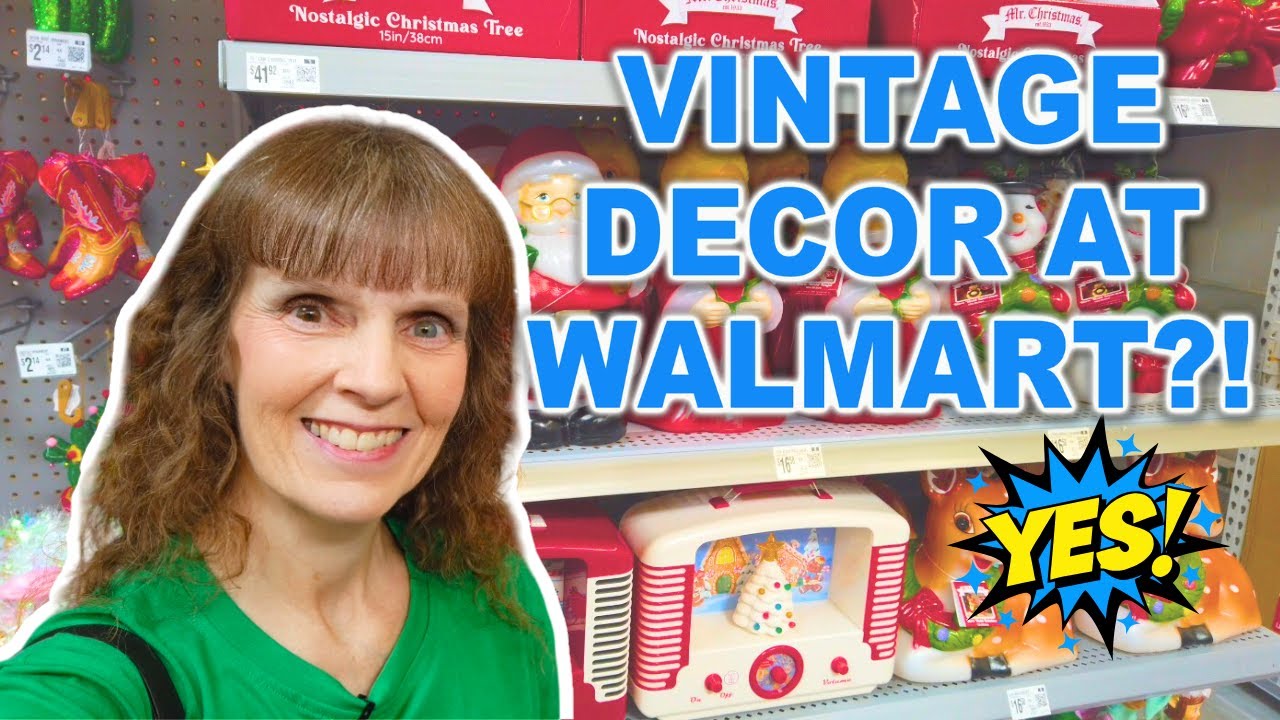 #78 — Позвольте мне показать вам очень милый винтажный декор в Walmart!