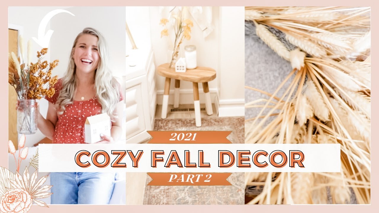 *NEW* COZY FALL DECORATE WITH ME PART 2 | FALL DECOR