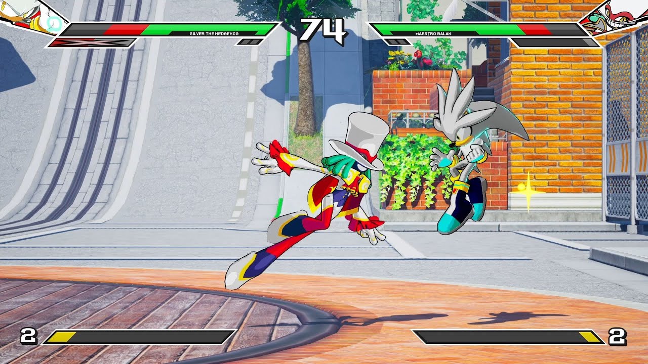 Silver The Hedgehog vs Maestro Balan (Hardest AI)   Sonic Smackdown