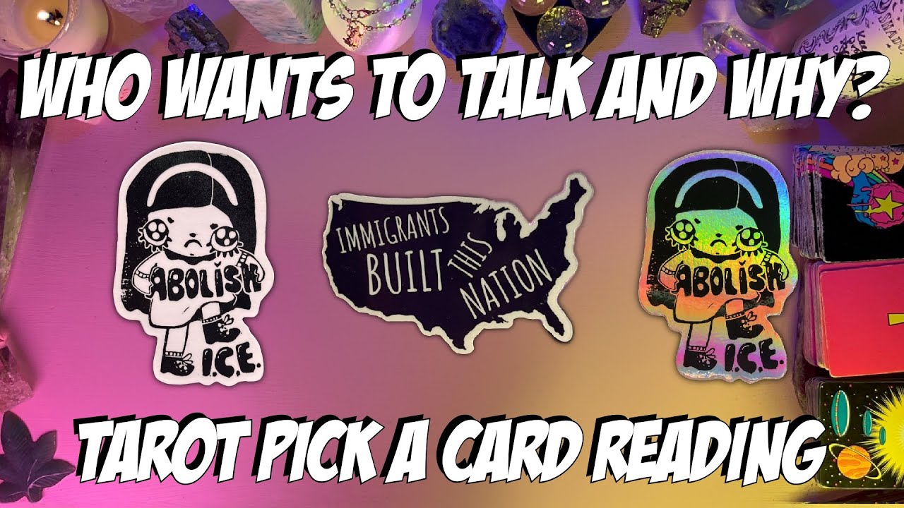 ✨Who Wants To Talk To You? Why?✨ Tarot Pick a Card Reading