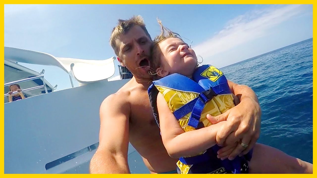 DADDY DUNKED THE BABY IN THE OCEAN! | Sam & Nia