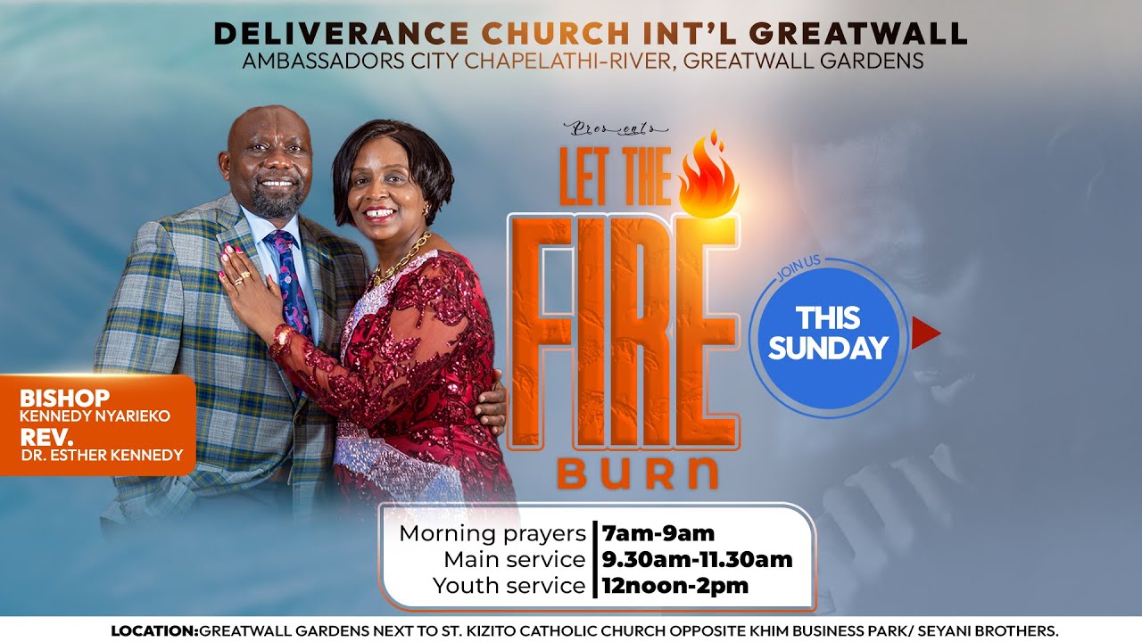 LET THE FIRE BURN SUNDAY SERVICE  || 1ST.FEB.2026 || WITH:  Bishop Kennedy Nyarieko