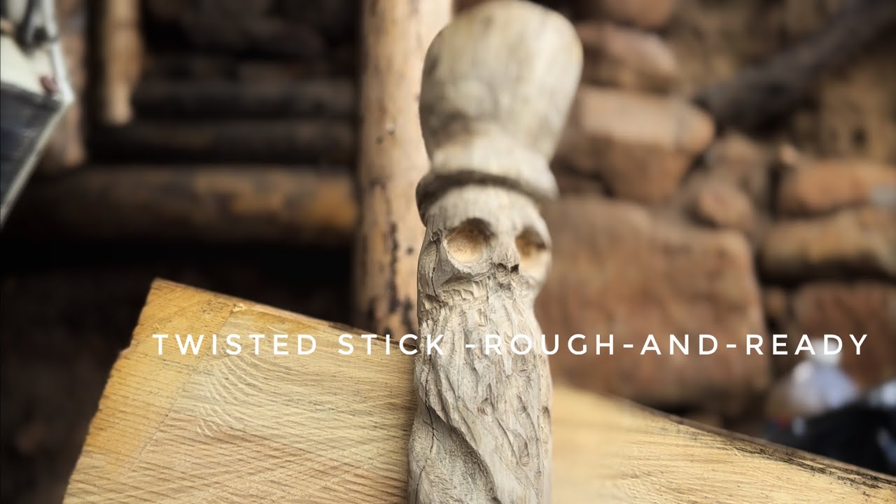 Totally Twisted - Rough n Ready - Walking Stick