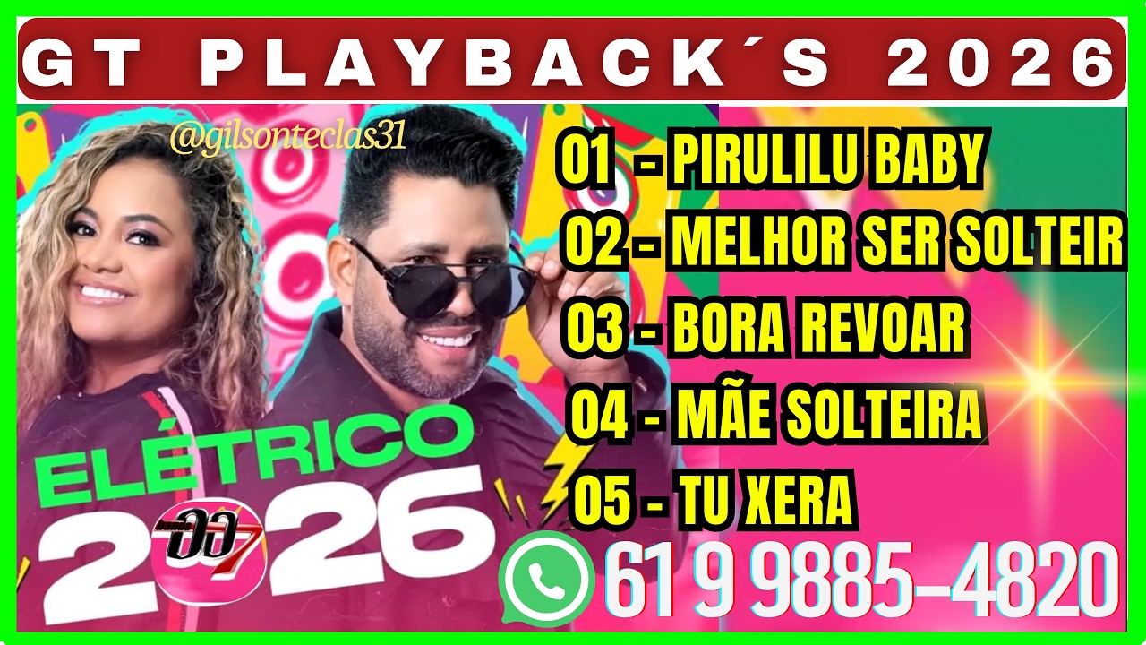 PLAYBACK - ELÉTRICO CARNAVAL (BANDA 007) 5.0 - KARAOKÊ. @Banda007