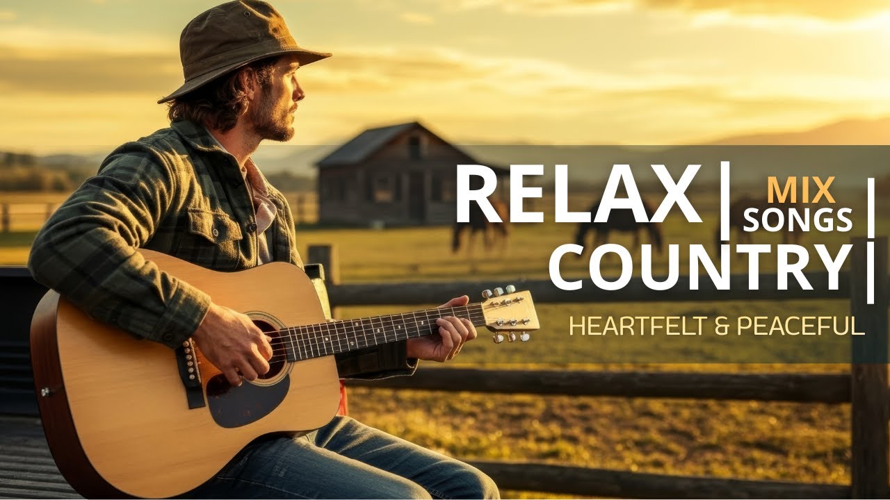 Twilight Garden Ambiance | Sunset Ranch | peaceful country music for soul