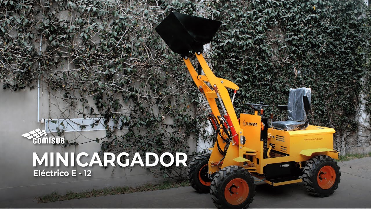 Minicargador Eléctrico E-12 │ COMISUB