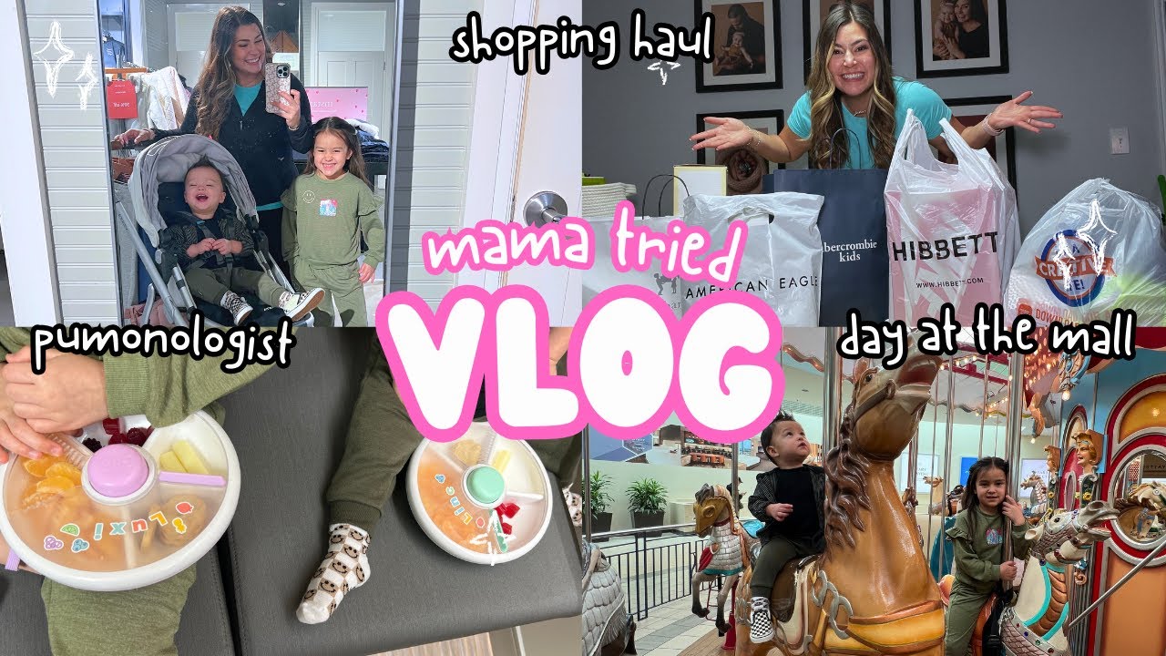 VLOG - pulmonologist, a fun day at the mall, big shopping haul