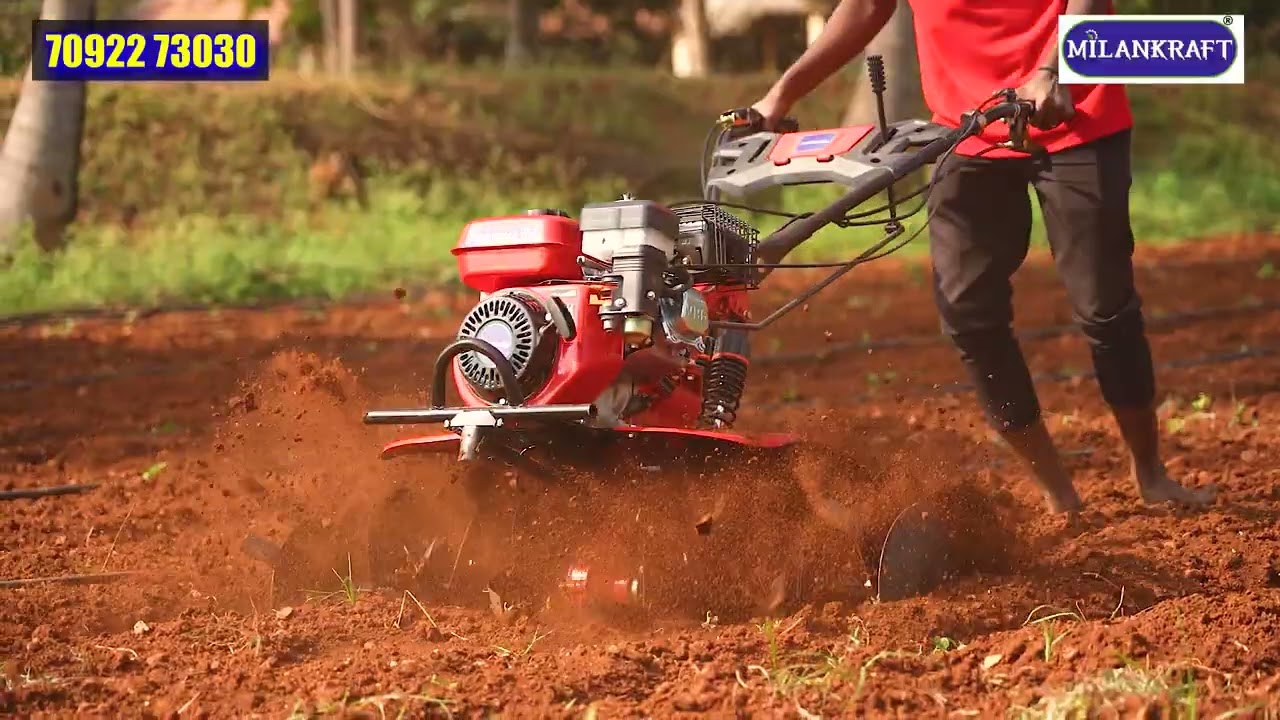 Milankraft 7.5 HP High-Torque Power Weeder – Professional Grade Mechanized Weeding #b2b #agriculture