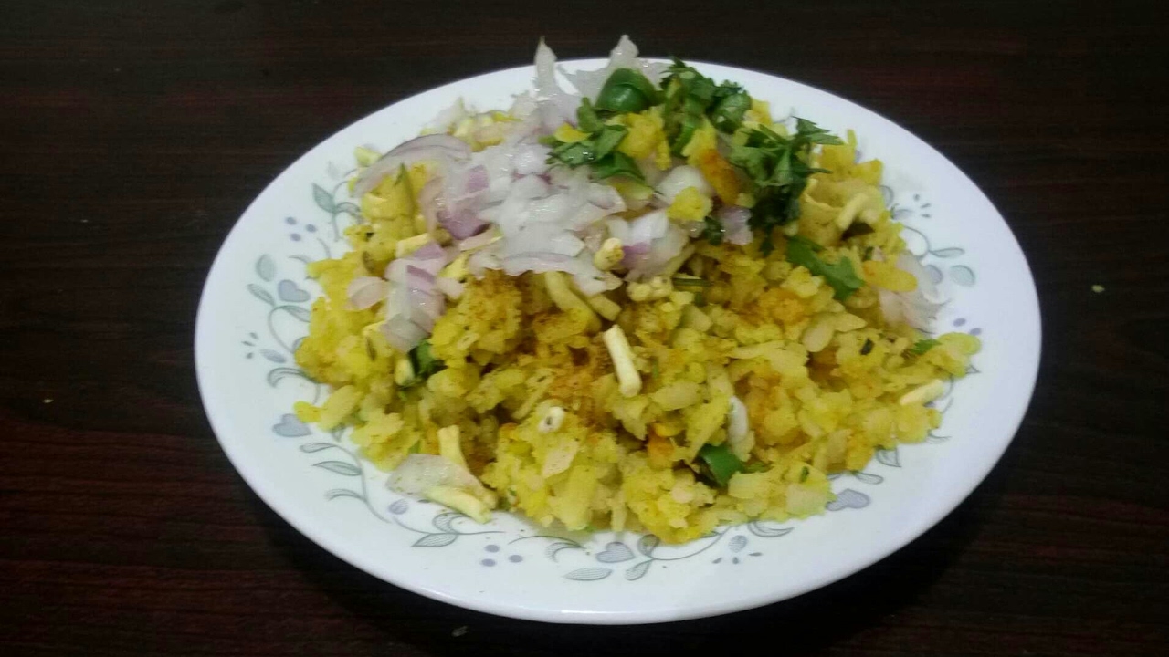 Quick n Easy Poha Recipe | Oil Free Poha | Using Microwave |