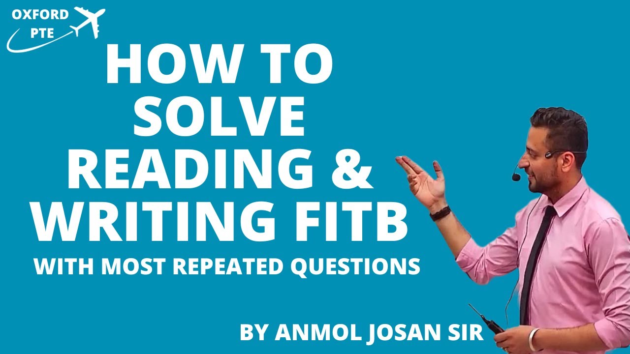READING AND WRITING FITB PTE // PTE READING BEST TIPS FOR 8 EACH