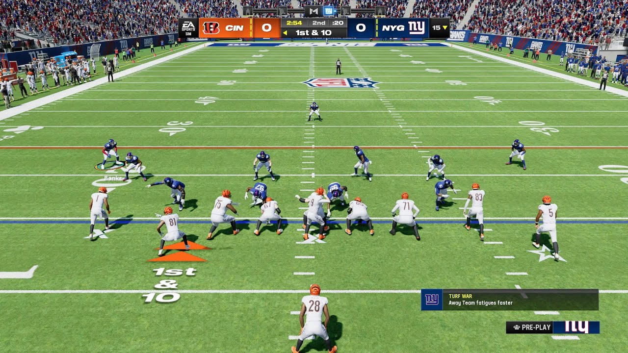Madden 24 - Cincinnati Bengals Vs New York Giants FULL GAMEPLAY (PS5)