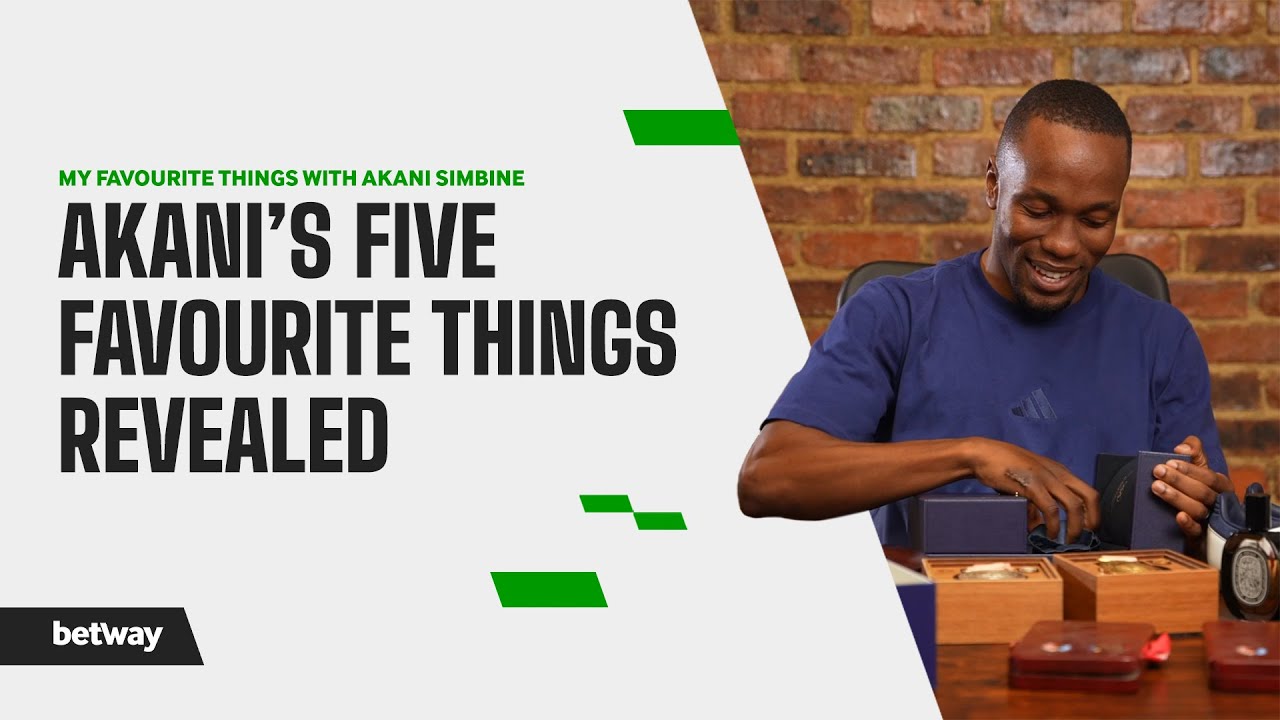 My Favourite Things featuring our SA running champion and Olympic medalist - Akani Simbine