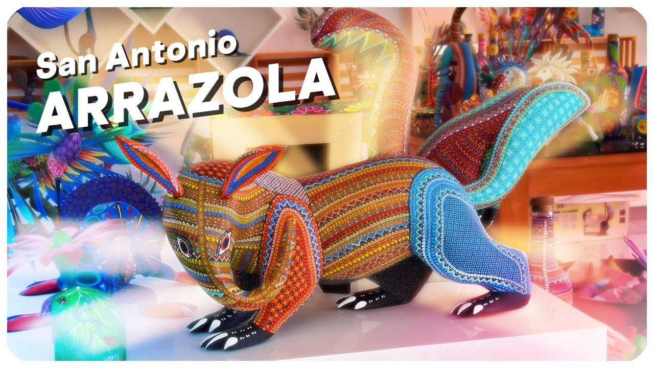 El PUEBLO M&Aacute;GICO lleno de ALEBRIJES | San Antonio Arrazola Oaxaca