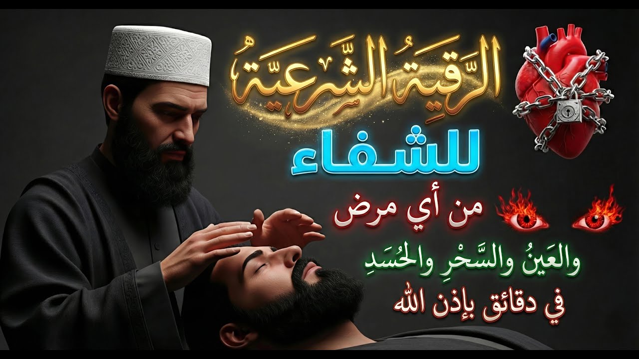 شاهد خروج الحسد والعين والهم والغم والأمراض من جسمك بعد سماع لهذا الحرز المبارك- وراقب النتيجة