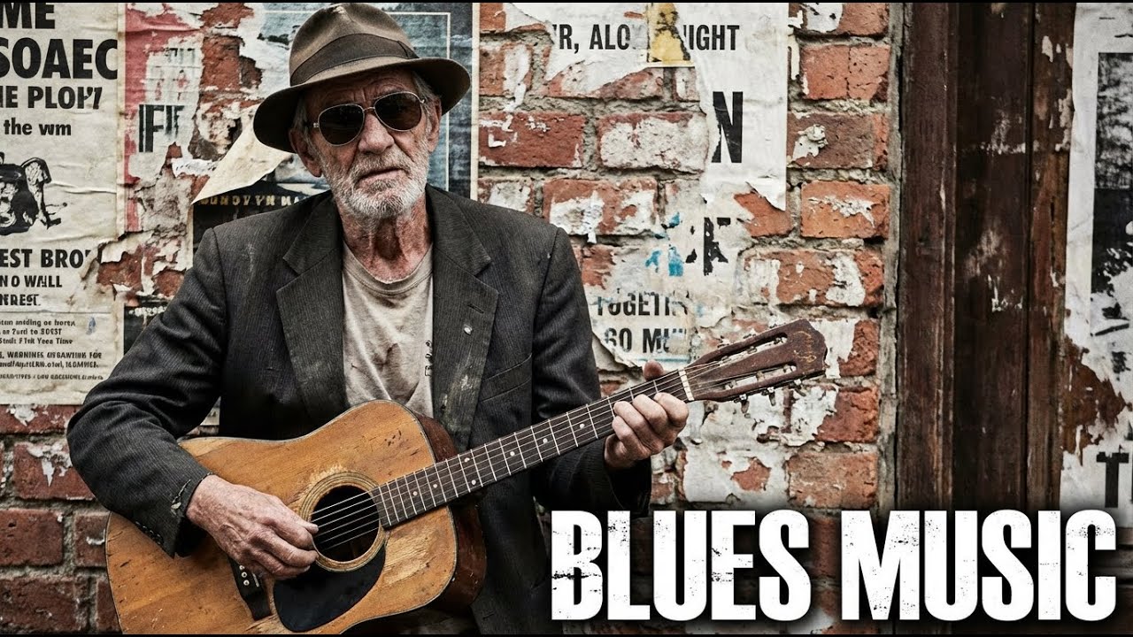 🎶 Heartfelt Blues Guitar – Best of Relaxing Slow Blues