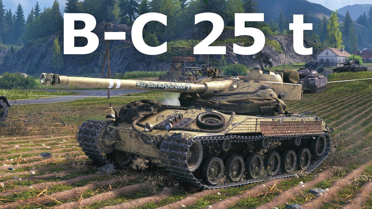 World of Tanks Bat.-Châtillon 25 t - 1 Kills 10,4K Damage