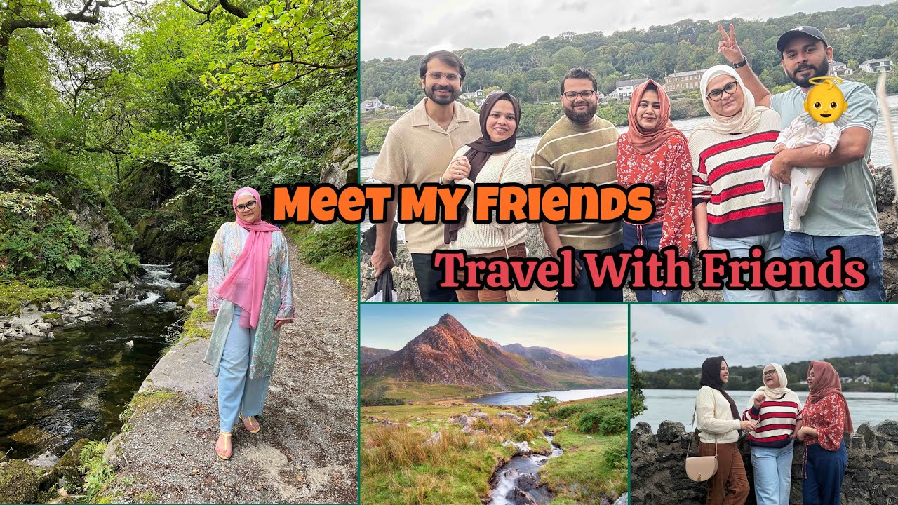 Fun Filled Trip With Friends | Travel Vlog Of Snowdonia, Wales 🏴󠁧󠁢󠁷󠁬󠁳󠁿 