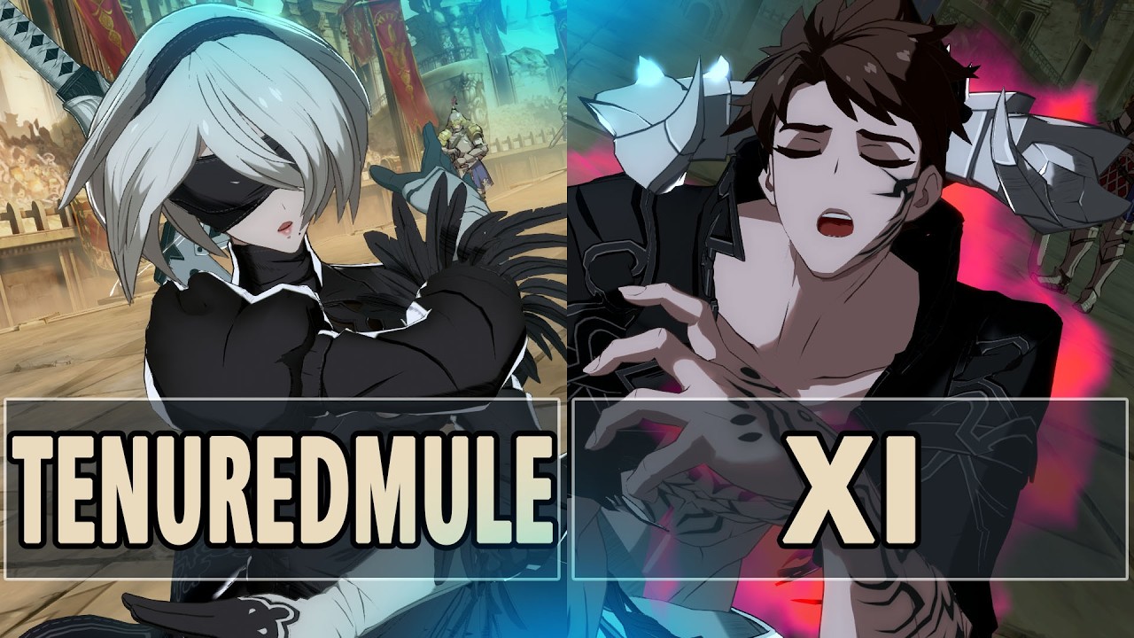 GBVSR:🔥Tenuredmule (2B) Vs xi (Avatar Belial)🔥| High Level Gameplay.