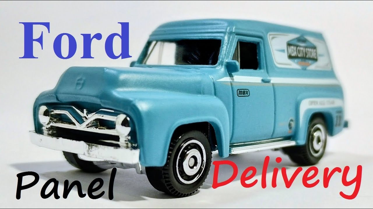 1955 Ford Panel Delivery Truck Matchbox #ford #panel #delivery #matchbox #mattel #diecast