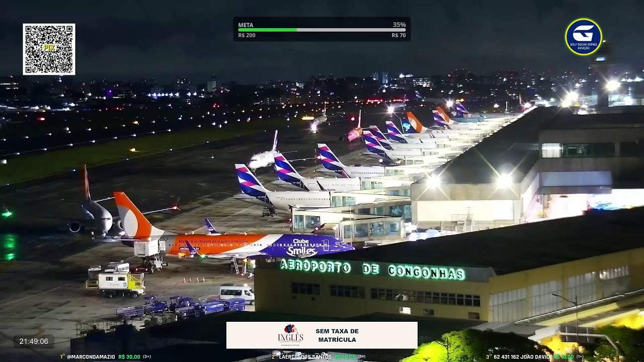 SBSP LIVE #2 - Aeroporto de São Paulo AO VIVO - CGH Airport - 22/01 Manhã