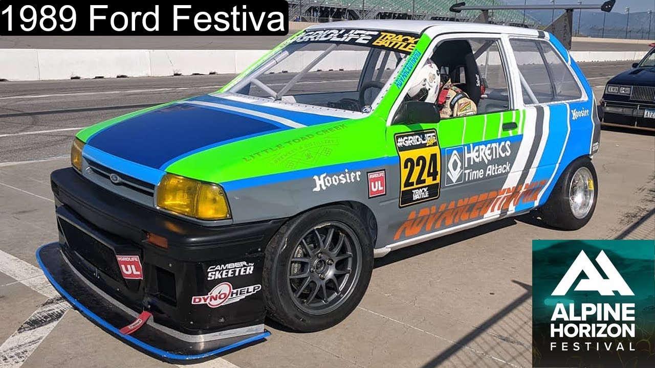 The Chimera 1989 Ford Festiva @Gridlife 2021