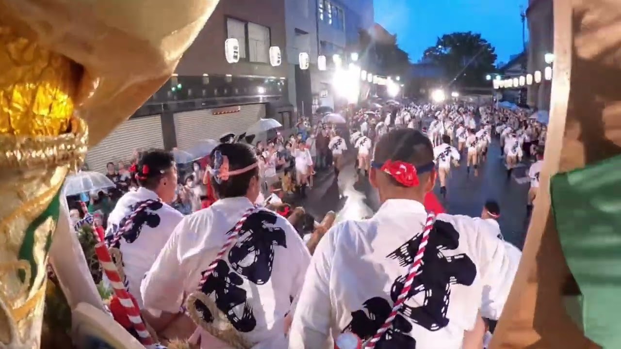 令和四年七番山笠千代流追い山・表（令和四年七月十五日）